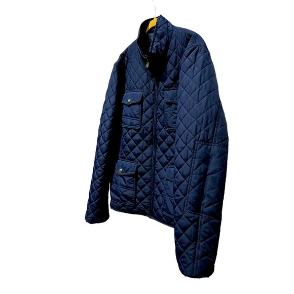 Ralph Lauren - Women’s quilted navy barn coat, Size: XL, EUC - Picture 2 of 12